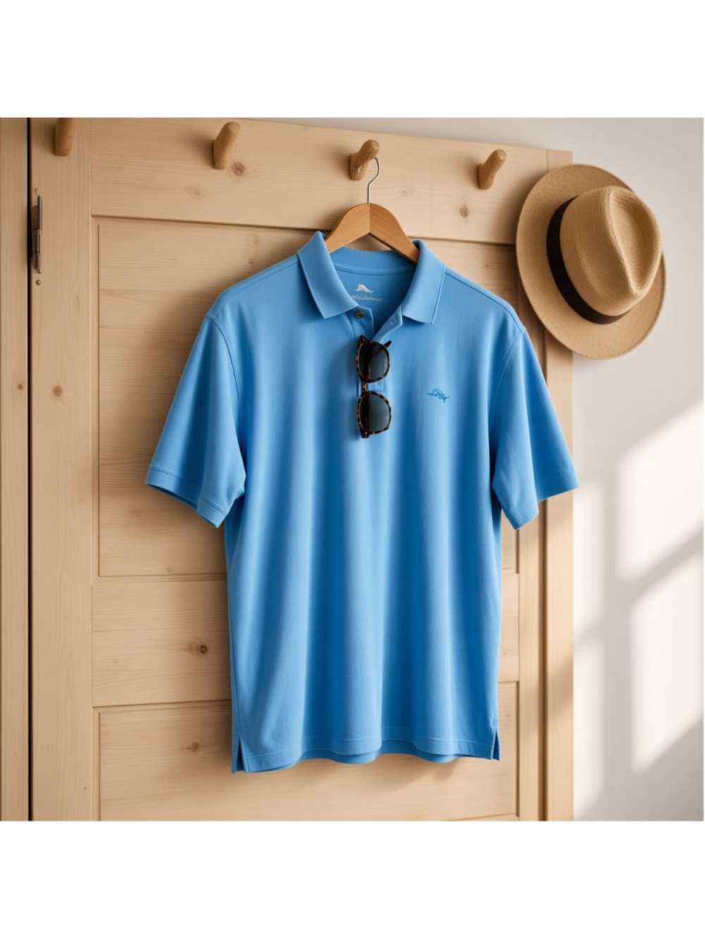 Men's Tommy Bahama Blue Polo Shirt Size XL